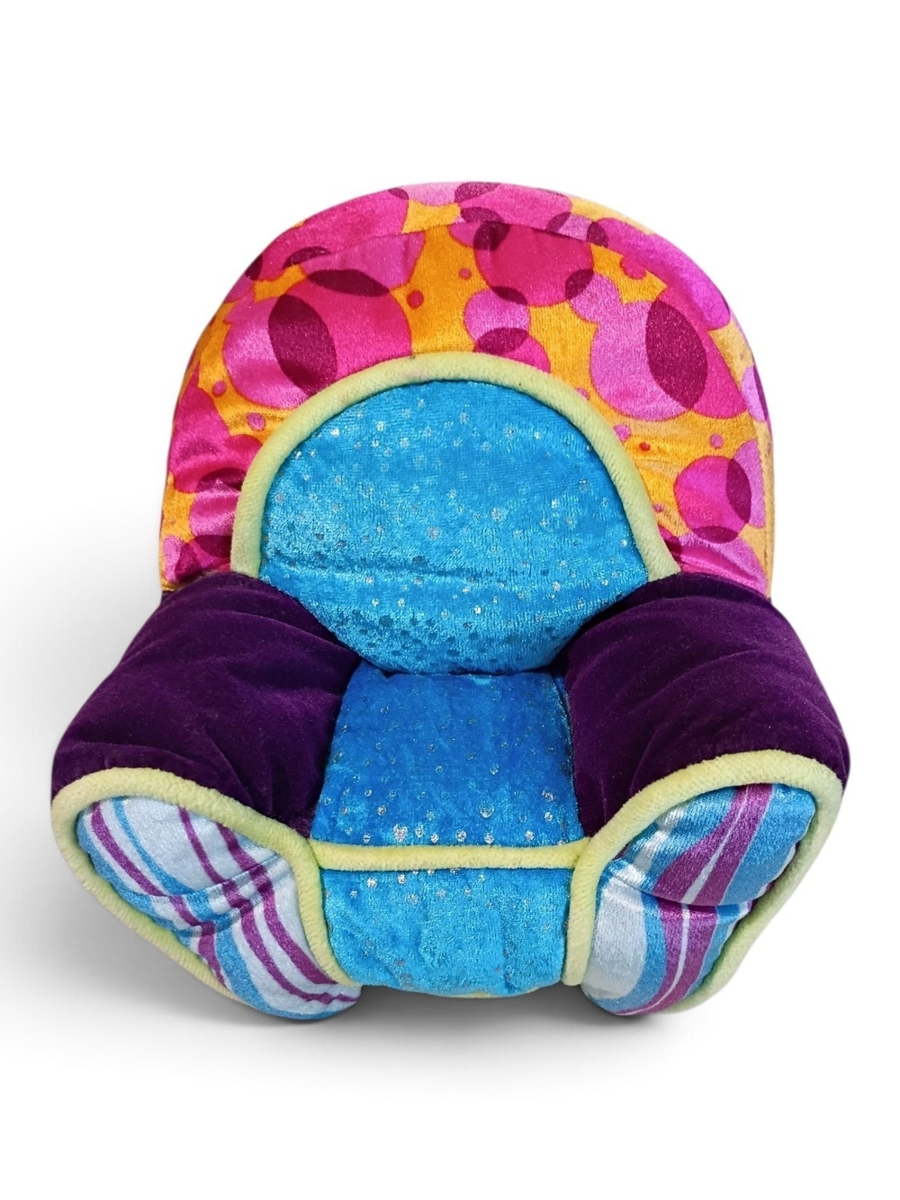 Groovy Girls Doll Manhattan Toy Colorful Plush Armchair with Sparkle Accents